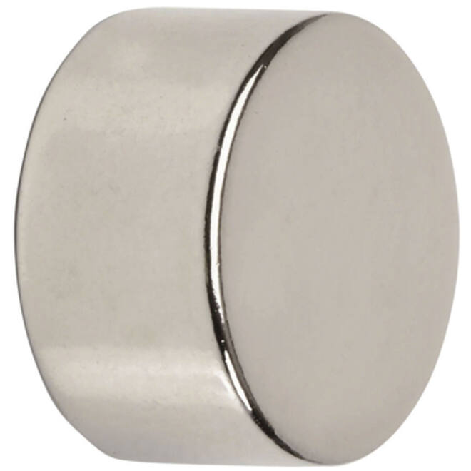 Magneet MAUL Neodymium rond 15x10mm 8kg 4stuks