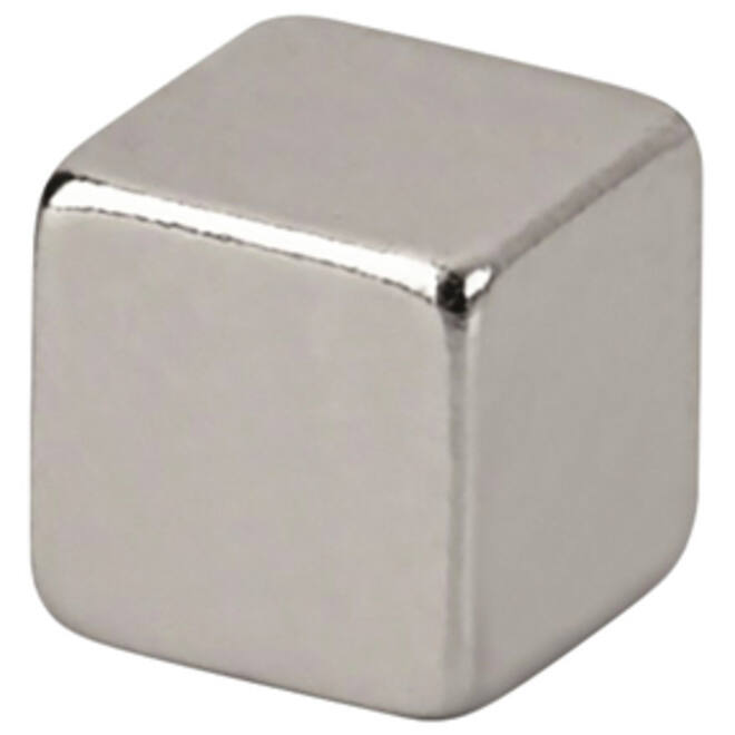 Magneet MAUL Neodymium kubus 5x5x5mm 1.1kg 10stuks
