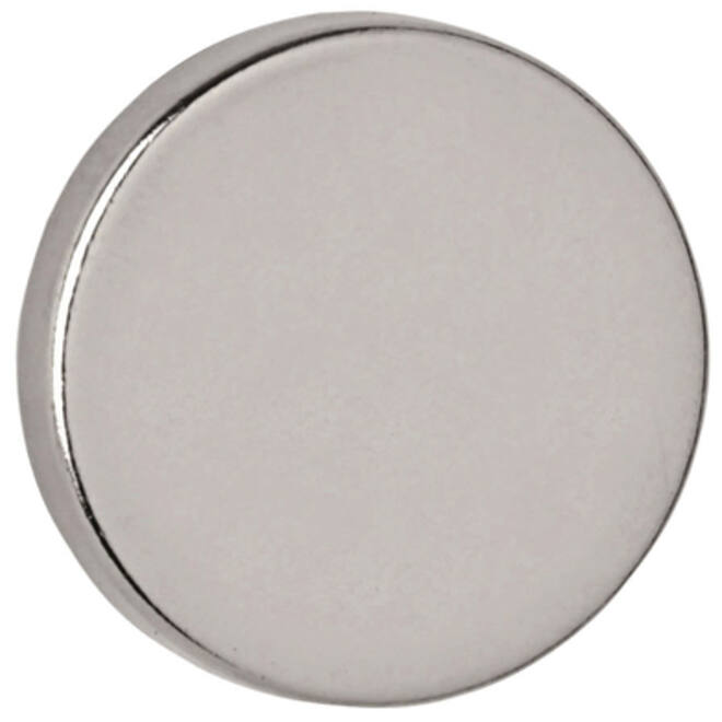 Magneet MAUL Neodymium rond 15x3mm 3.2kg 10stuks