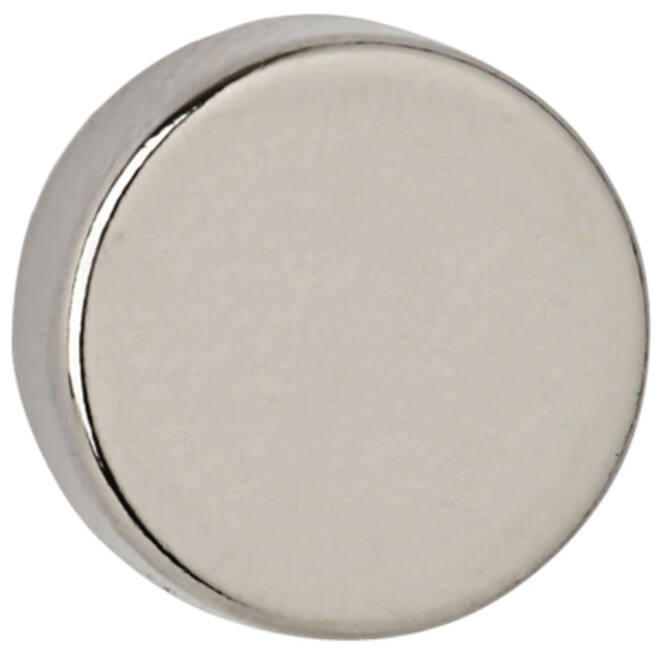 Magneet MAUL Neodymium rond 12x5mm 4kg 10stuks