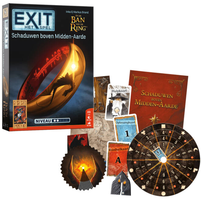 Spel EXIT -Schaduwen boven Midden-Aarde Breinbreker