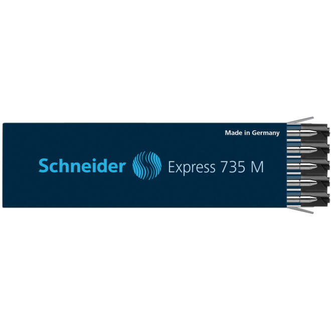 Balpenvulling Schneider 735 Express medium zwart