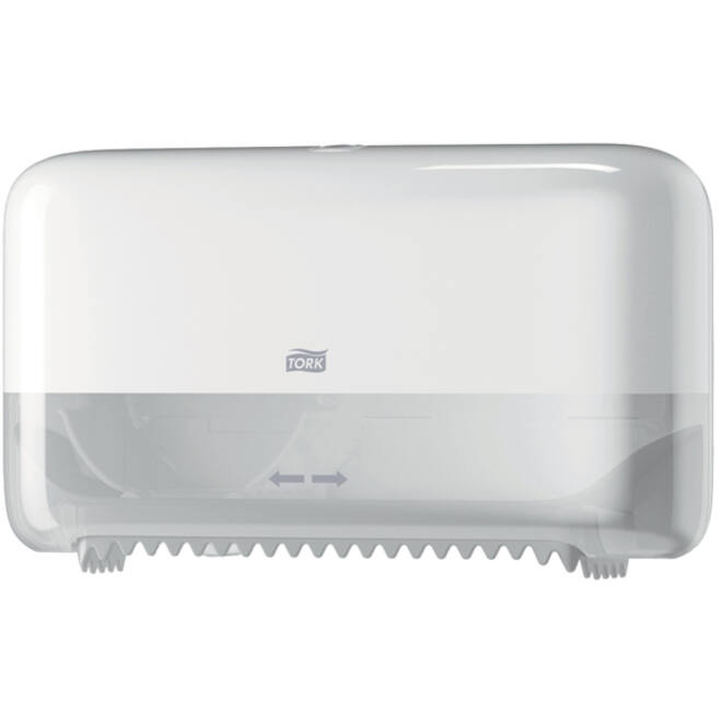 Dispenser Tork T7 voor hulsloos toiletpapier wit 558040
