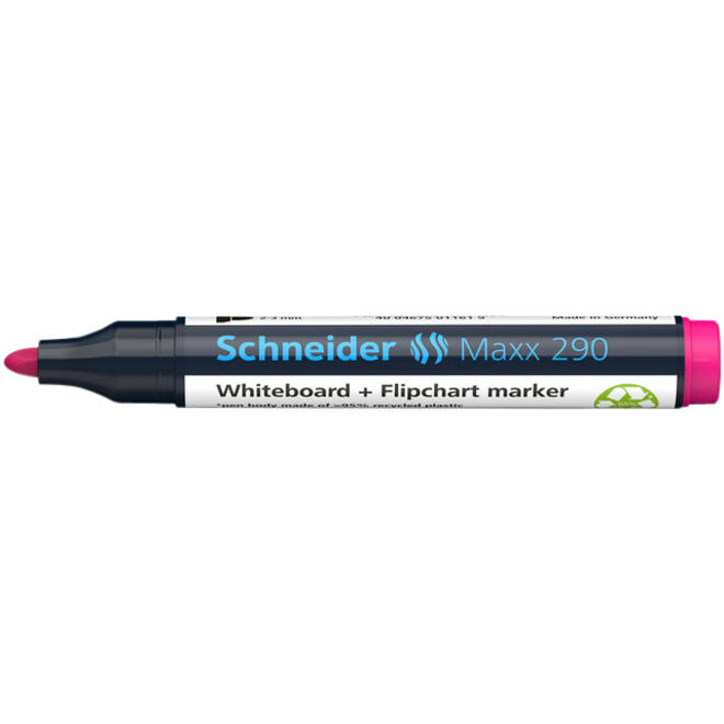 Viltstift Schneider Maxx 290 whiteboard rond 2-3mm assorti doos à 5+1 gratis