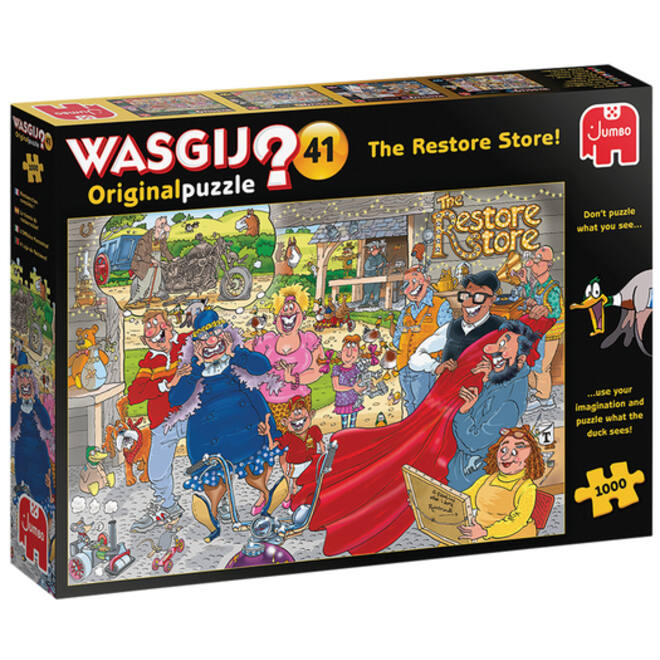 Puzzel Wasgij Original 41 Motormake-Over 1000st