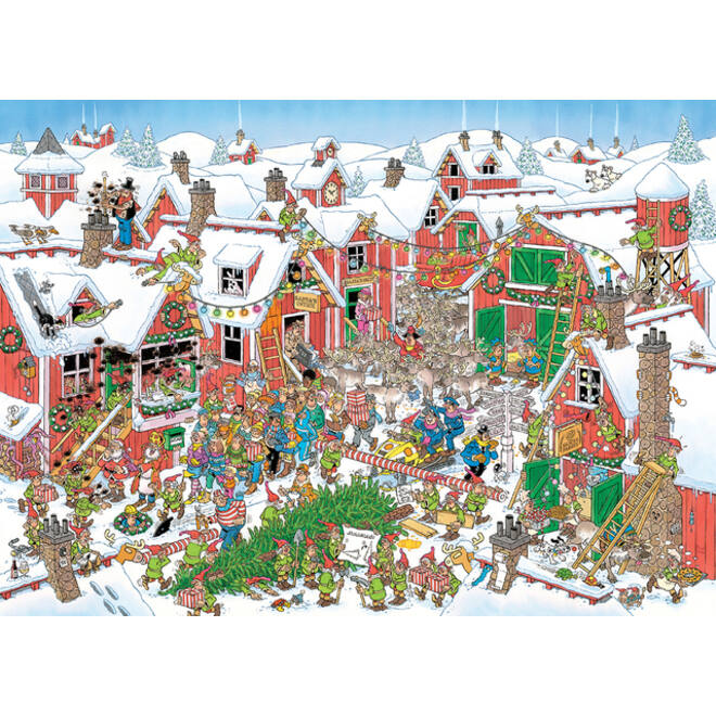 Puzzel Jan van Haasteren Santa's Village 1000 stukjes