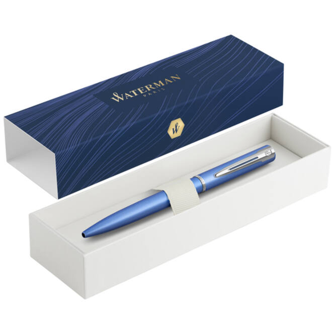 Balpen Waterman Allure blue lacquer CT medium