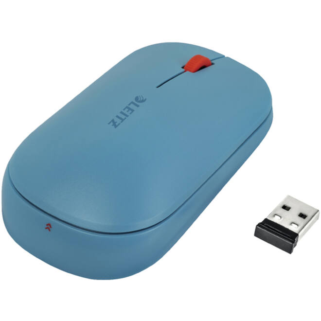 Muis Leitz draadloos Cosy blauw