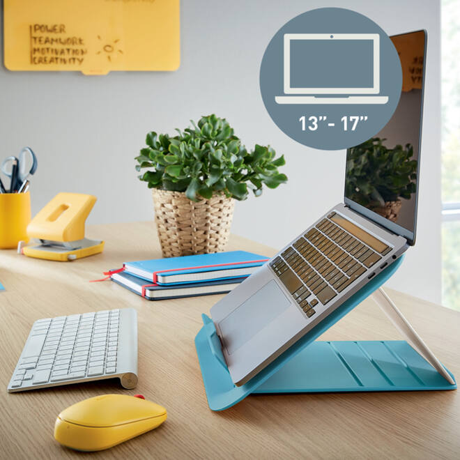 Laptopstandaard Leitz Ergo Cosy blauw