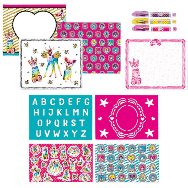 Activiteitenboek Totum Rainbow Pets designer