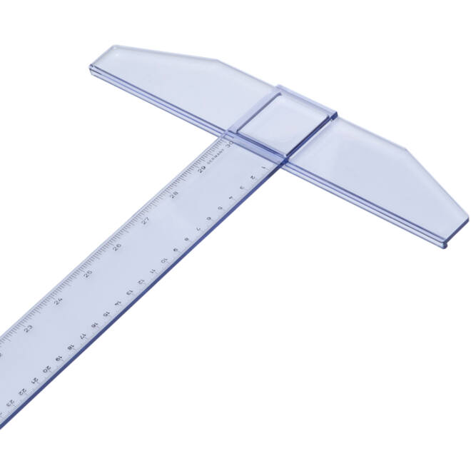 Tekenhaak Aristo GeoCollege 75cm transparant