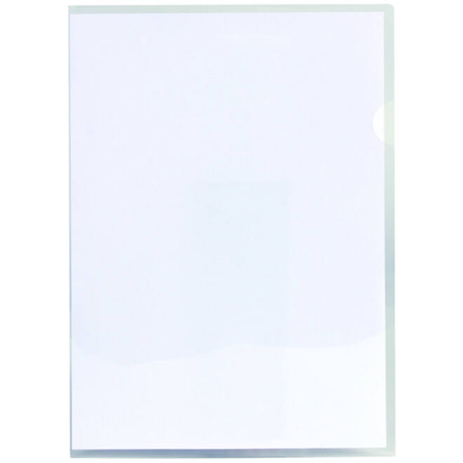 Insteekmap L-model Quantore A4 PP 0.14mm glad 25 stuks