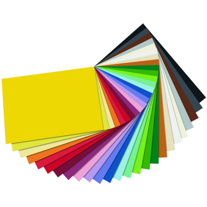 Fotokarton Folia 2-zijdig 24x35cm 300gr 25vel assorti