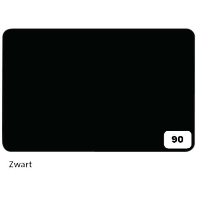 Fotokarton Folia 2-zijdig 50x70cm 300gr nr90 zwart