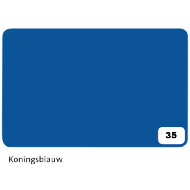 Fotokarton Folia 2-zijdig 50x70cm 300gr nr35 koningsblauw
