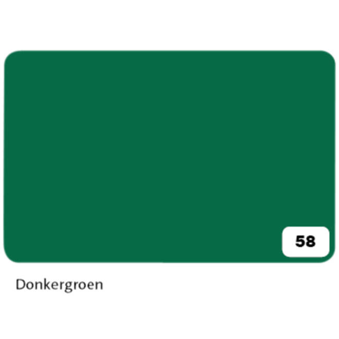 Fotokarton Folia 2-zijdig 50x70cm 300gr nr58 donkergroen