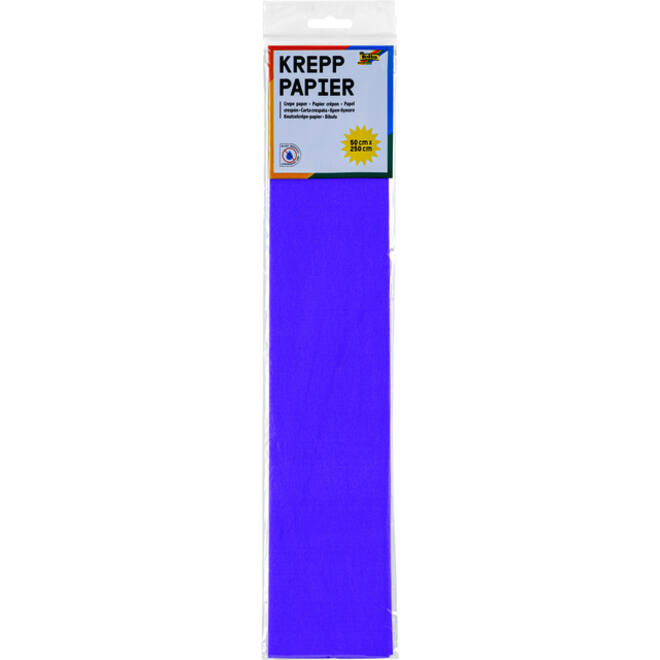 Crêpepapier Folia 250x50cm nr122 donker violet