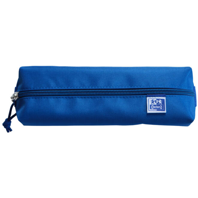 Pennenetui Oxford rechthoek blauw