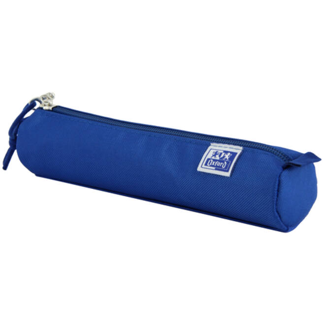 Pennenetui Oxford rond blauw