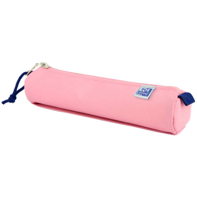 Pennenetui Oxford rond roze