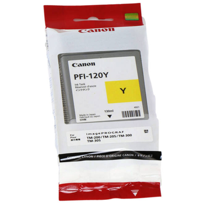 Inktcartridge Canon PFI-120 geel