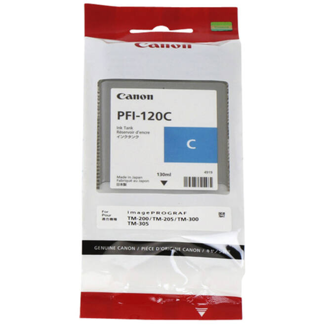Inktcartridge Canon PFI-120 blauw