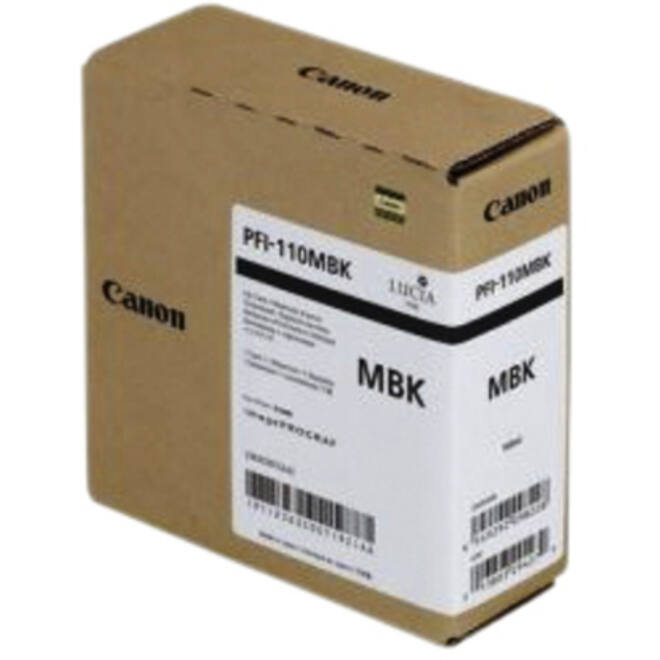 Inktcartridge Canon PFI-110 mat zwart