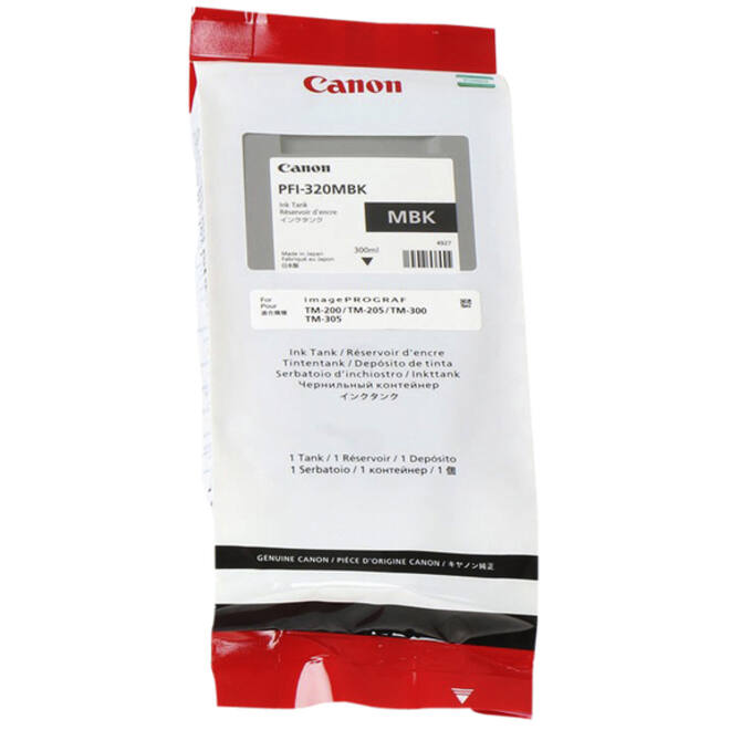 Inktcartridge Canon PFI-320 mat zwart