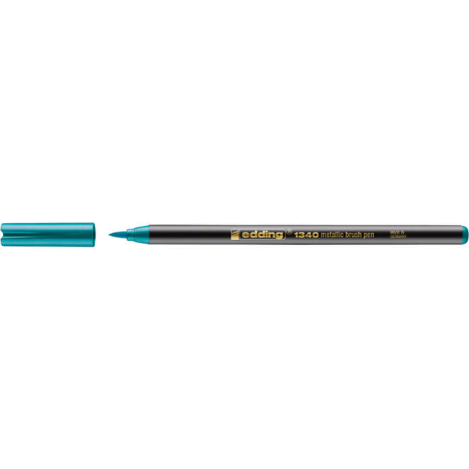 Brushpen edding 1340 metallic groen