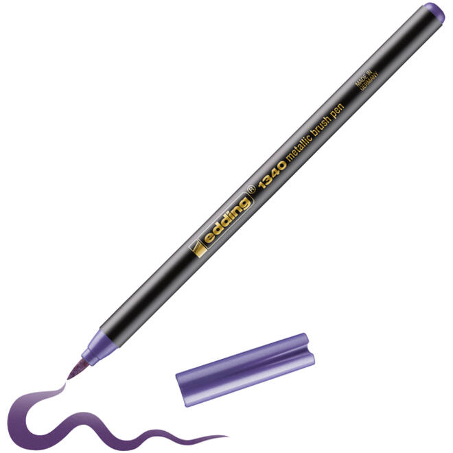 Brushpen edding 1340 metallic violet