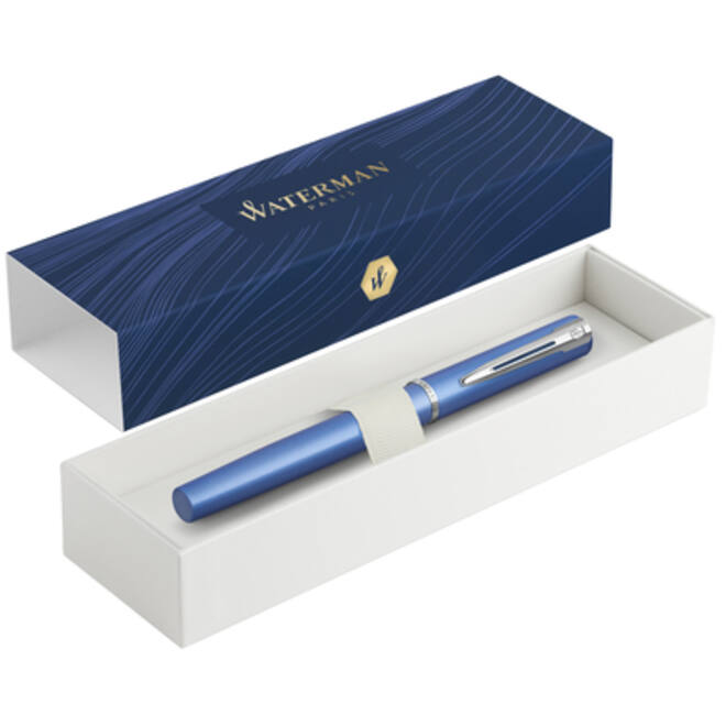 Vulpen Waterman Allure blue lacquer CT fijn
