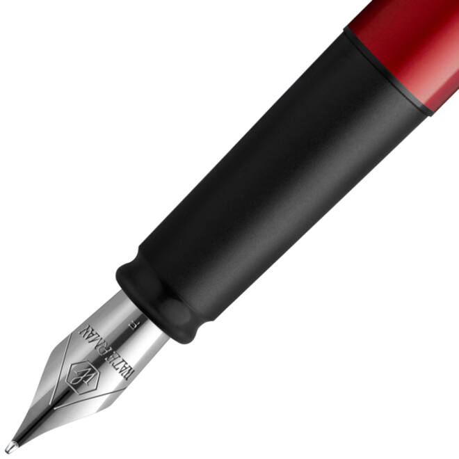 Vulpen Waterman Allure red lacquer CT fijn