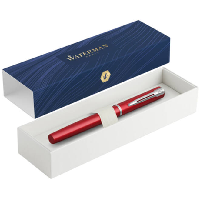 Vulpen Waterman Allure red lacquer CT fijn