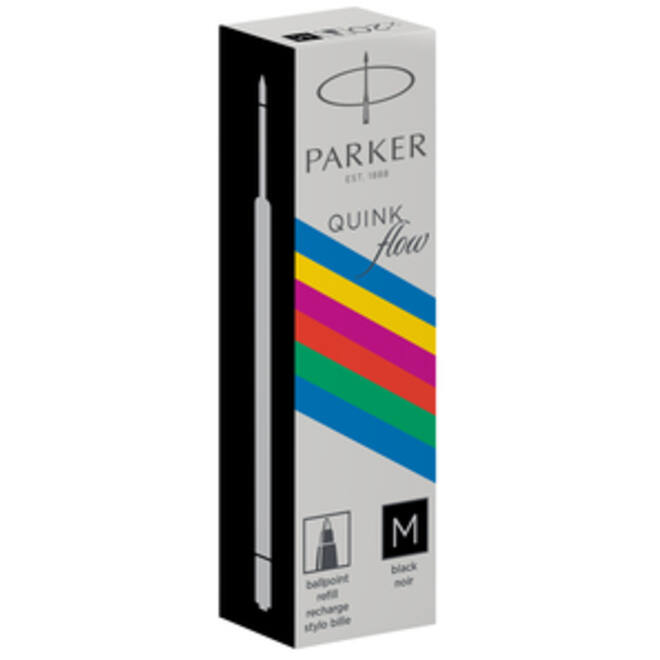 Balpenvulling Parker Economic medium zwart