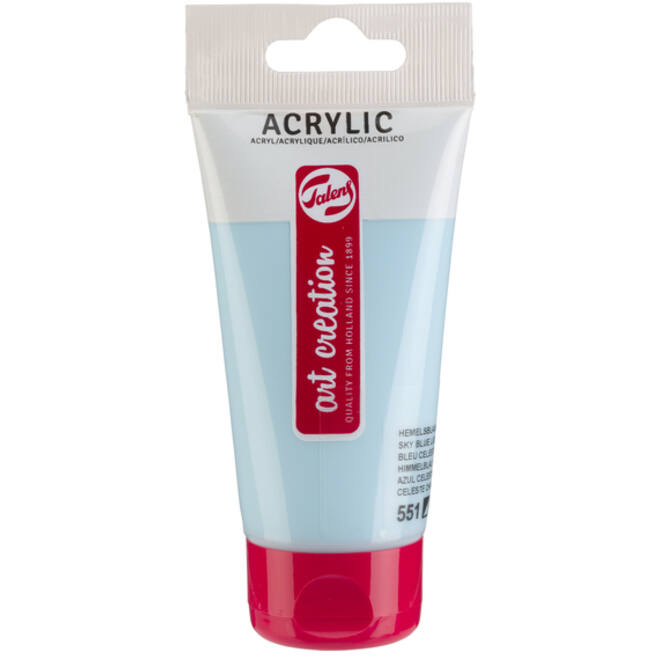 Acrylverf Talens Art Creation 551 hemelsblauw licht tube à 75ml