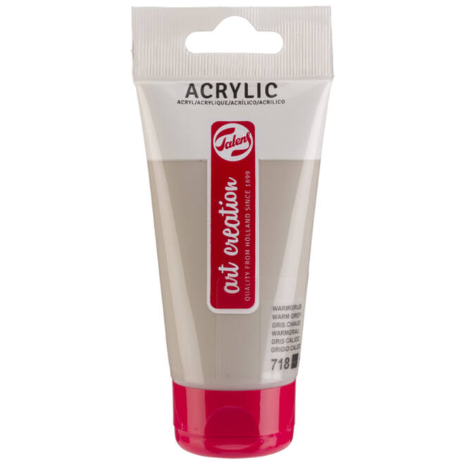 Acrylverf Talens Art Creation 718 warmgrijs tube à 75ml