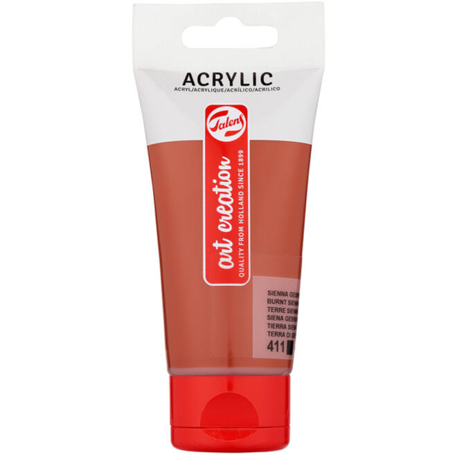 Acrylverf Talens Art Creation 411 sienna gebrand tube à 75ml