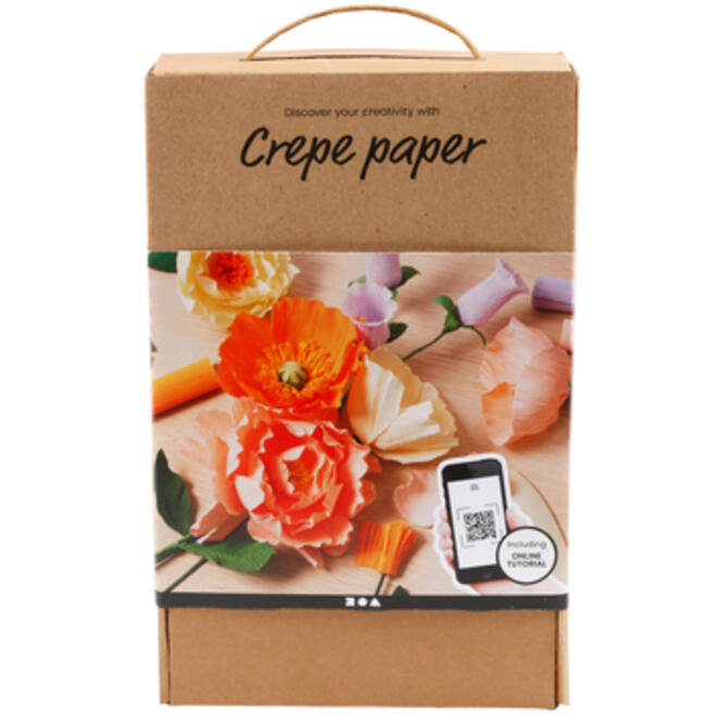 Crêpepapier Creativ Company DIY starterset bloemen