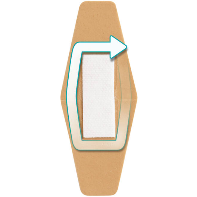 Wondpleister Nexcare active flexible foam waterbestendig 30 stuks assorti