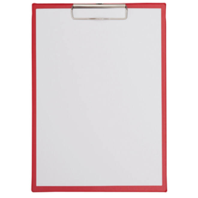 Klembord MAULpoly A4 staand PP-folie rood