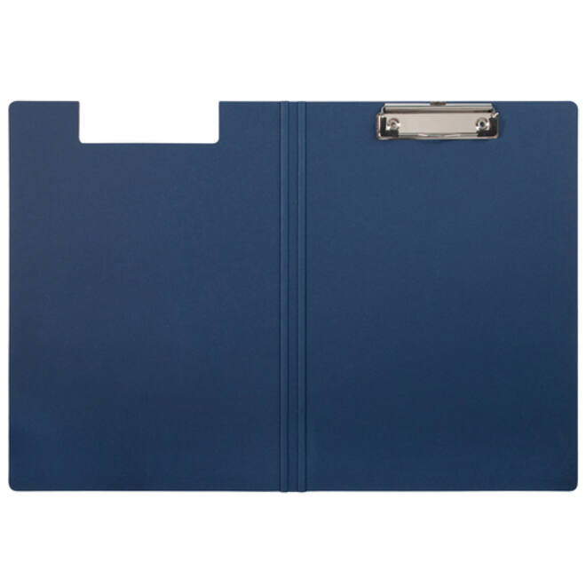Klembordmap MAULbalance A4 versterkt karton rug 8mm blauw
