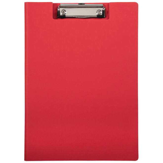 Klembordmap MAULbalance A4 versterkt karton rug 8mm rood