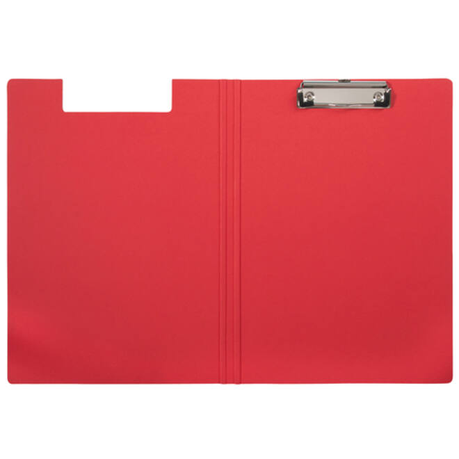 Klembordmap MAULbalance A4 versterkt karton rug 8mm rood
