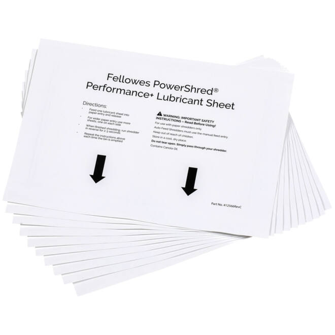 Olievellen voor papiervernietiger Fellowes Powershred Performance+