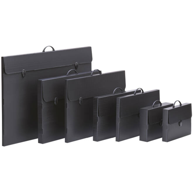 Tekenkoffer Favorit Every Line 375x270x50mm zwart