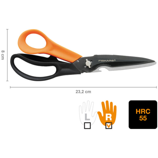 Schaar Fiskars 230mm Cuts and More Multi-tool