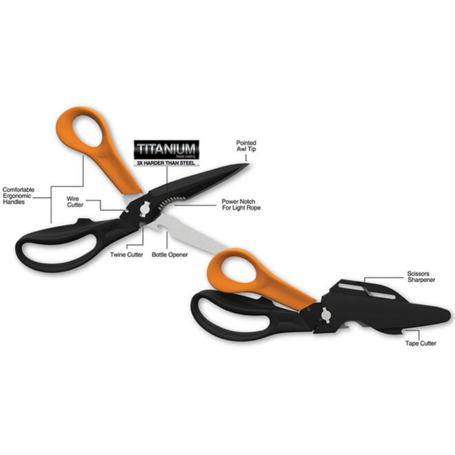 Schaar Fiskars 230mm Cuts and More Multi-tool