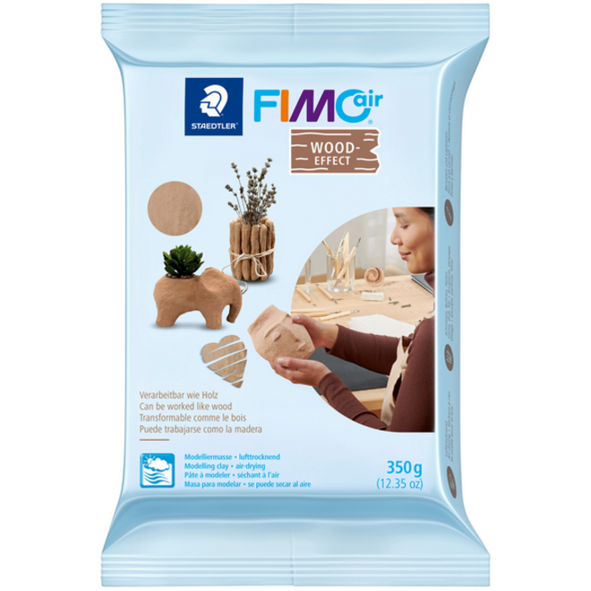 Boetseerklei Fimo Air 375gram houteffect