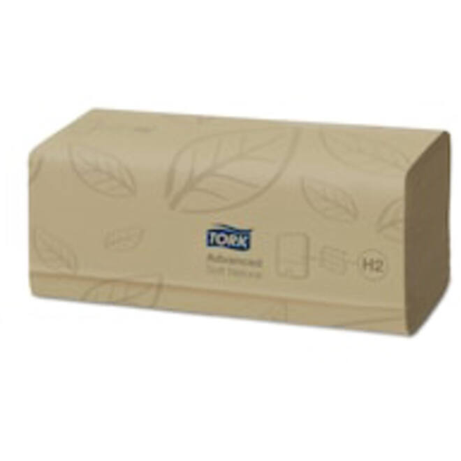Handdoek Tork Xpress Soft Multifold Advanced H2 213x240mm 180 vel Natural 130299