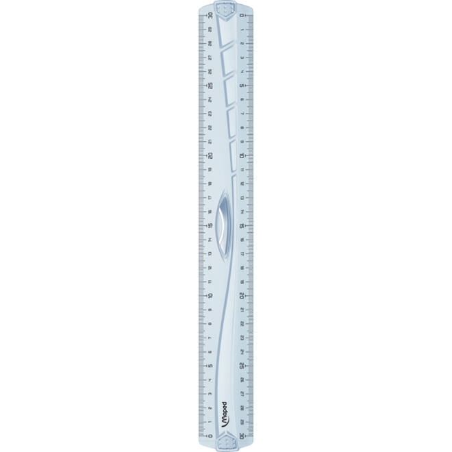 Liniaal Maped Geometric met handgreep 30cm